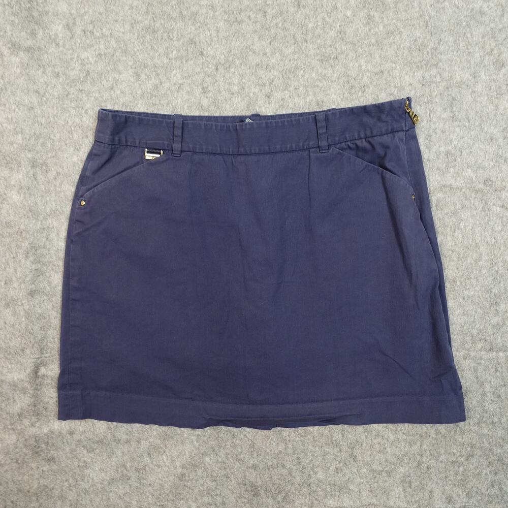 Ralph Lauren Golf Skort Womens 8 Mini Tennisโ Active Navy Blue Preppy Old Money